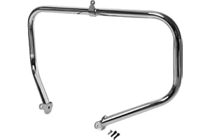 Krator Engine Guard Highway Mustache Crash Bar Compatible with Harley Davidson Ultra Classic Electra Glide FLHTCU 2009-2013