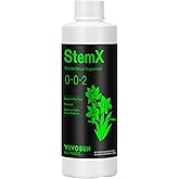 VIVOSUN StemX (0-0-2) Silica for Plants, Soluble Liquid Silicon, Plant Supplement Fertilizer, Nutrient Solution for Strong Stems and Healthy Leaves, Boost Resilience, pH Balance, 8 oz