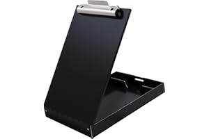 Saunders Redi-Rite Recycled Aluminum Storage Clipboard - Black - Letter Size (11018)