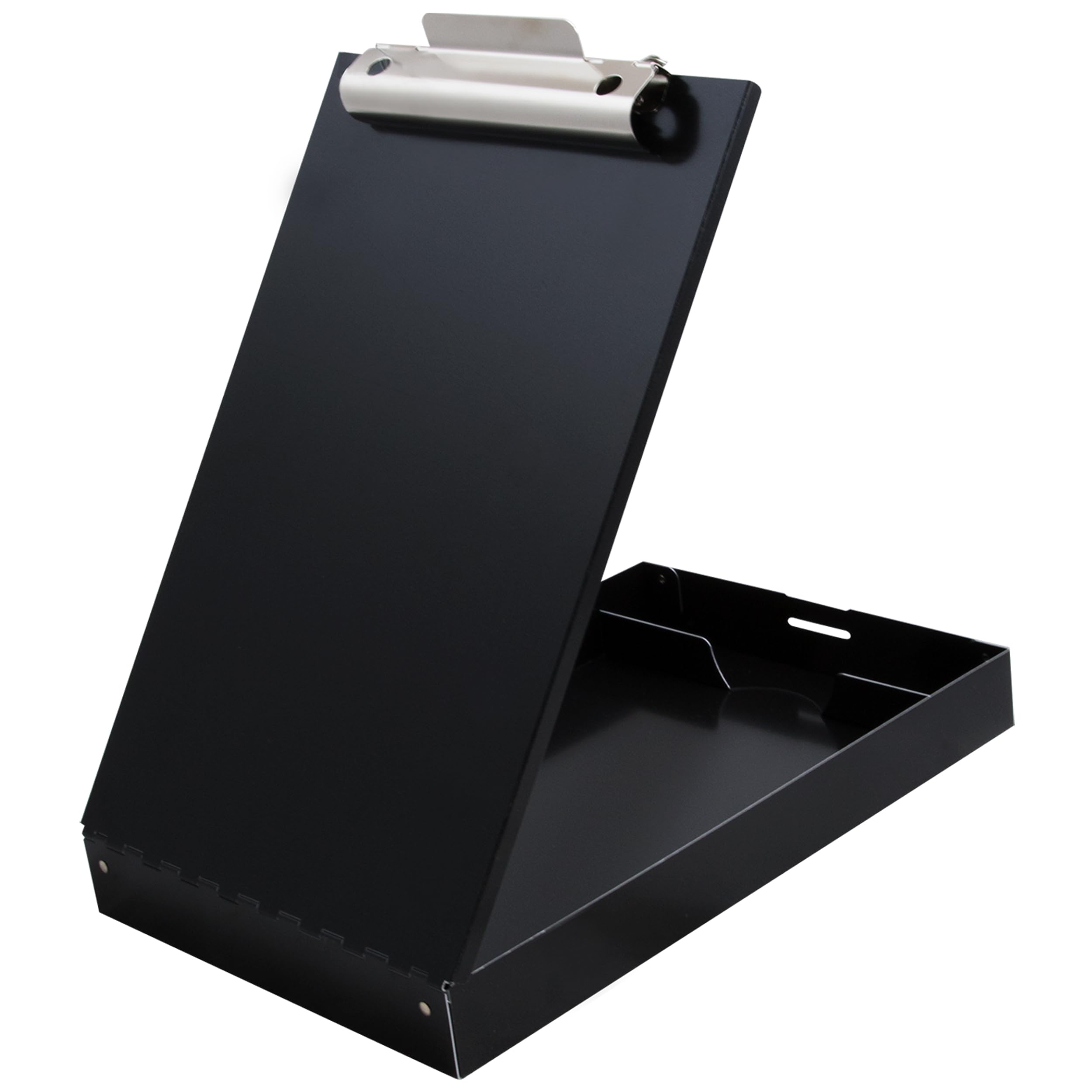 Saunders Redi-Rite Recycled Aluminum Storage Clipboard - Black - Letter Size (11018)