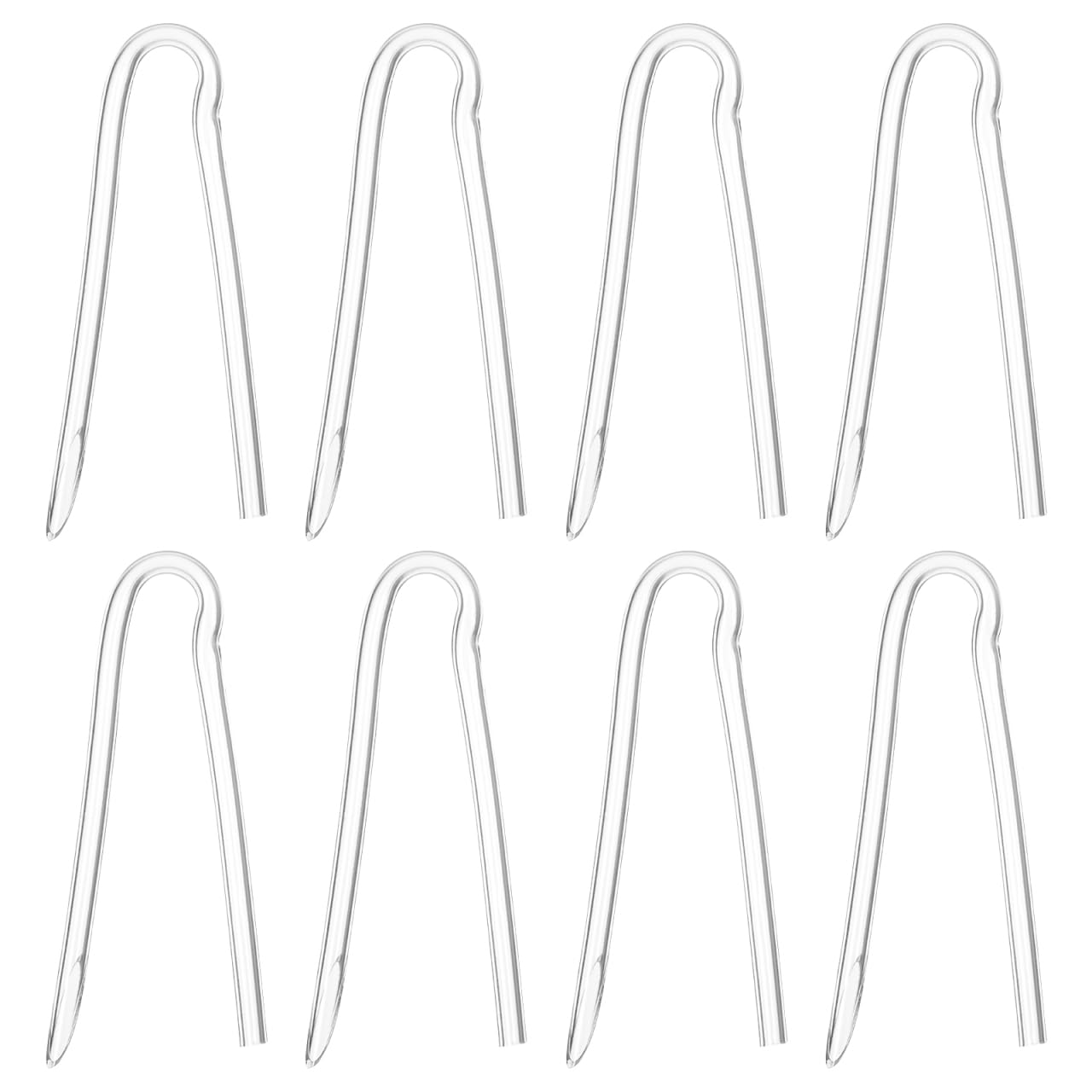 iplusmile 8 Pcs Earmold Hearing Aid Tubing Eardrum Machine Tube Sound Tube Tubing for Hearing Aids Earmold Accessories