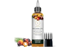 RV Organica Batana Oil For Hair Growth | Dr Sebi Organic Raw Batana Oil from Honduras | Promotes Thicker, Stronger Hair | Ide