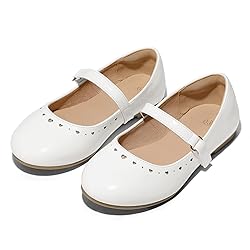 K KomForme Girl's Ballet Flats Non-Slip Soft Mary