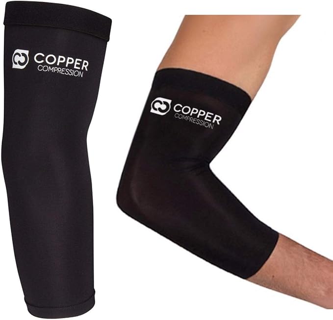 Copper Compression Recovery Elbow Sleeve, 1 Guaranteed Highest Copper