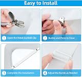 AUAUY Bed Sheet Clips 4 PCS Adjustable Straps for Mattress Fastening view 4