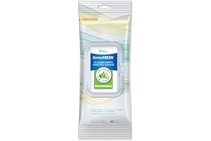 Medpro Defense Flushable Wipes – 1,152 Count (24 Packs of 48) – Gentle Cleansing with Aloe & Vitamin E – Fragrance-Free, Biod