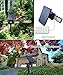 [Upgraded]360° USB Solar Spotlight, Kumeda 24 Solar LED Outdoor light Wireless Security Solar Motion Sensor Light for Outdoor Garden/Path/Driveway/Wall/Deck/Pole Auto ON/OFF (Waterproof)