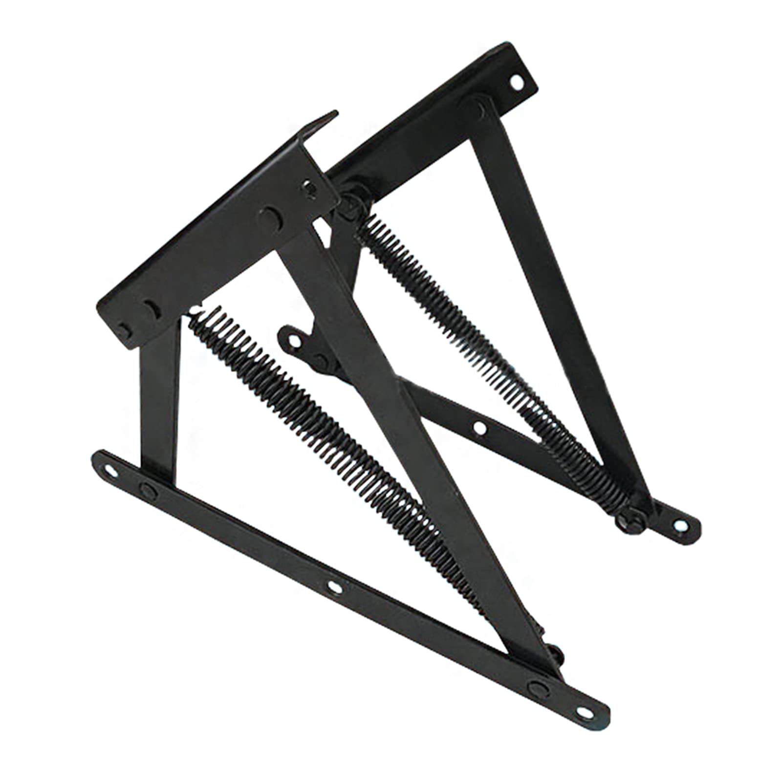 Photo 1 of KAFENDA 1 Pair Bench seat Hinges,Bed Lift Hardware, Lift Hinge Spring Mechanism Lids for Supporting Boxes, chests, etc