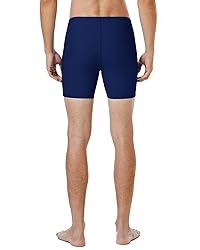 Runhit Swim Jammers for Men Square Leg Quick Dry