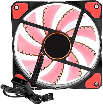 Broadroot Disipador Ordenador PC 15 Luces Ventilador LED Caja ...