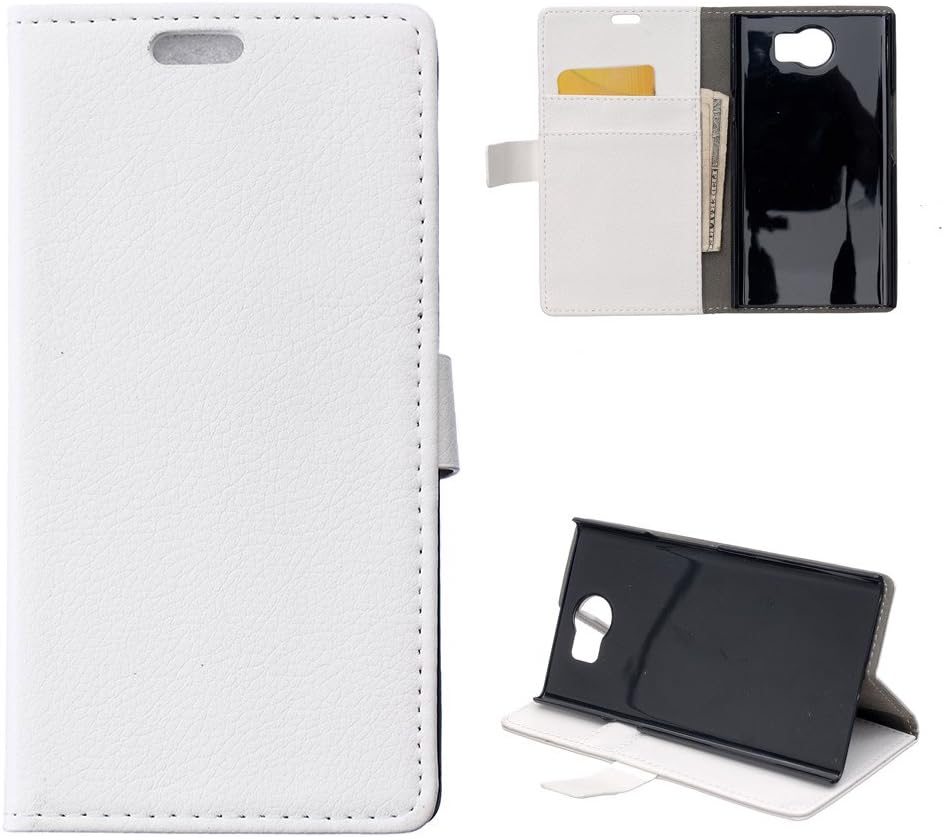 Blackberry Priv Case, Blackberry Priv Wallet Case, Mellonlu Premium PU Leather Flip Wallet Protective Case Cover for Blackberry Priv