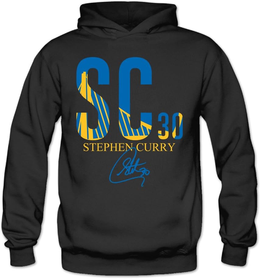 PTCY Design Cool Stephen 30# Curry Basketball Player Women's Long Sleeve Hoodie S Black