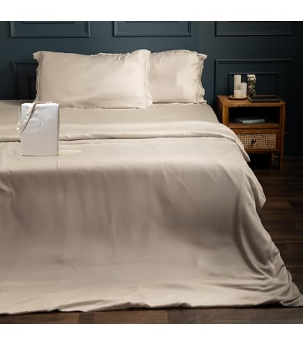 SIJO 100% Eucalyptus Lyocell Duvet Cover – Silky, Cooling Award-Winning Sheets For Hot Sleepers (Slate, Twin/Twin XL) - View #5