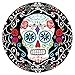amscan Day of The Dead 734; Dessert Plates (18 Pack)