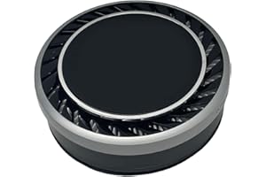 Goodsby Replacement Exhaust HEPA Fine Dust Filter Compatible with LG CordZero A9 A900 A902 A905 A906 A907 A908 A912 A913 A916 A926 A927 A929 Cordless Stick Vacuum Cleaner (Silver/Black)