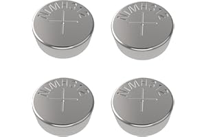 Wokyo 4PCS 312 Rechargeable Hearing Aid Batteries, Size Button 312 Rechargeable Batteries for Hearing Aid Amplifiers Battery Charger Case, Must Be Used in The Same Brand Hearing Aid Chargeing Box