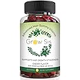 Grow Sister Advanced Hair Gummy Vitamin | Promotes Hair Growth and Increases Hair Thickness | Fights Hair Loss, Thinning and Weakness, Boosts Volume | 60 Tablets