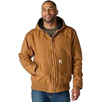Carhartt Men's 104392 Washed Duck Jacket - Sherpa Lined, Carhartt