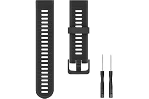 GLEENICE Waterproof Band Compatible with Garmin Forerunner 945 Watch Band and Garmin Forerunner 935 Watch Band