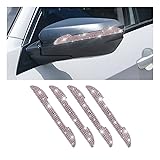 4PCS Bling Car Rear View Mirror Anti-Scratch