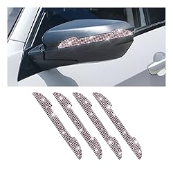 4PCS Bling Car Rear View Mirror Anti-Scratch