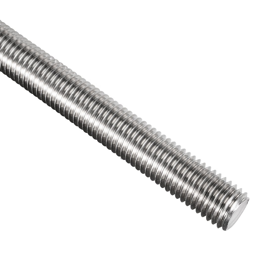 Sourcingmap M18 x 250mm Fully Threaded Rod, 304 Stainless Steel, Right Hand Threads