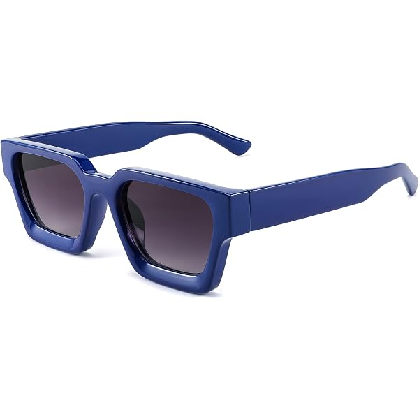 NWT AJ Morgan Intern rectangle sunglasses with mirrored lens 86023 AJ Morgan oversized rectangle sunglasses in black | ASOS main image 3