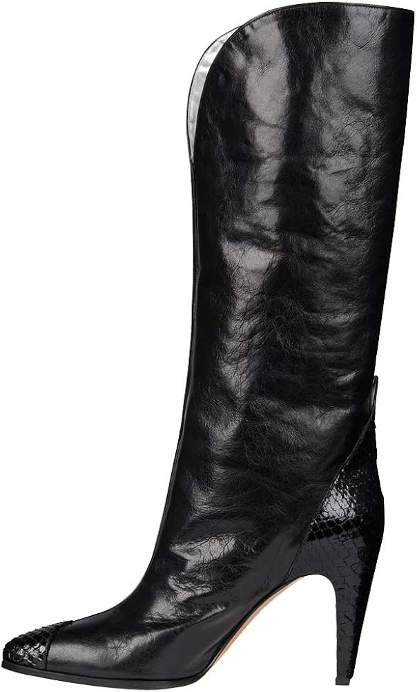 black knee high boots amazon