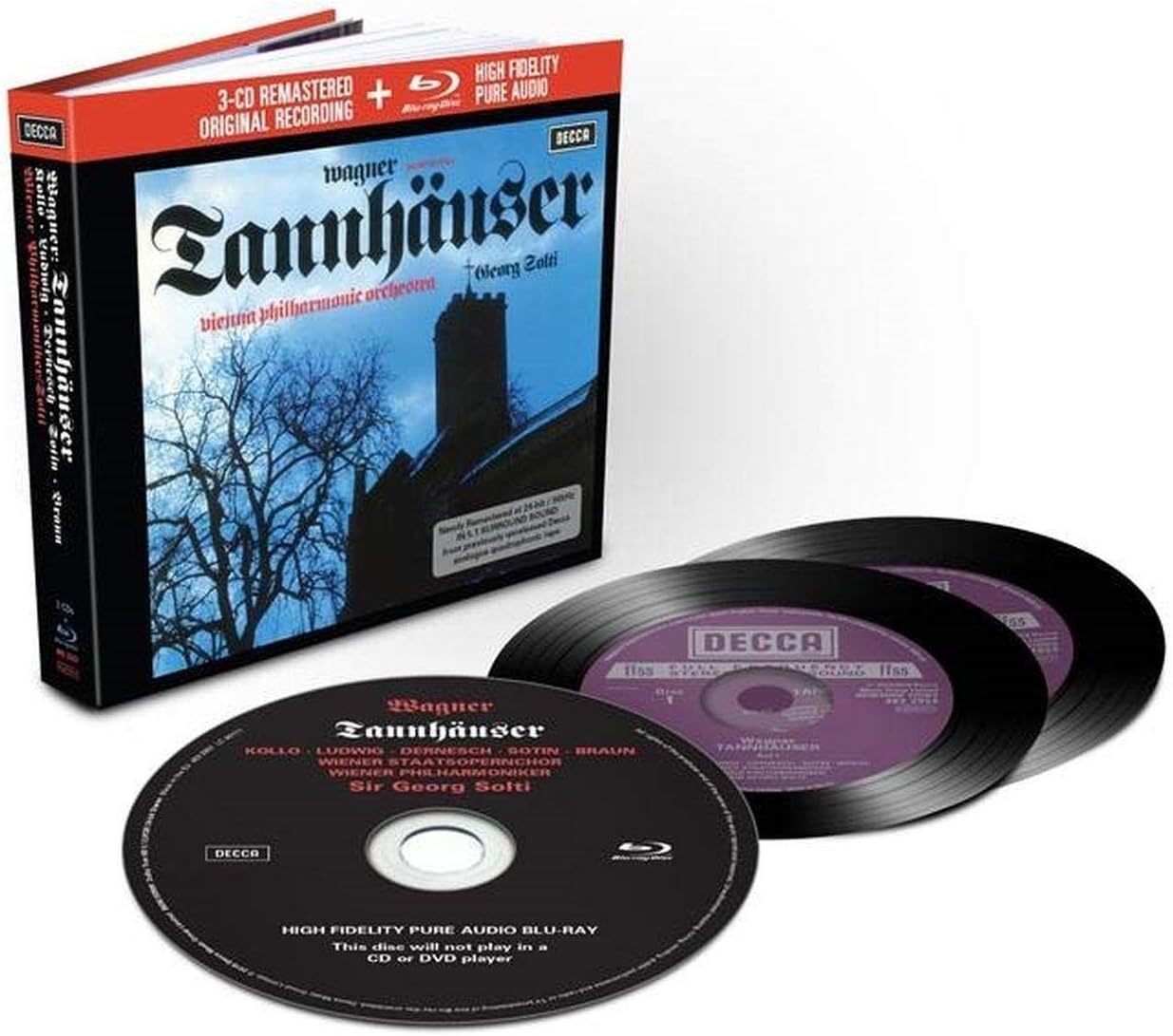 Buy Wagner Tannhauser 3 Cd Blu Ray Online At Low Prices In India Amazon Music Store Amazon In
