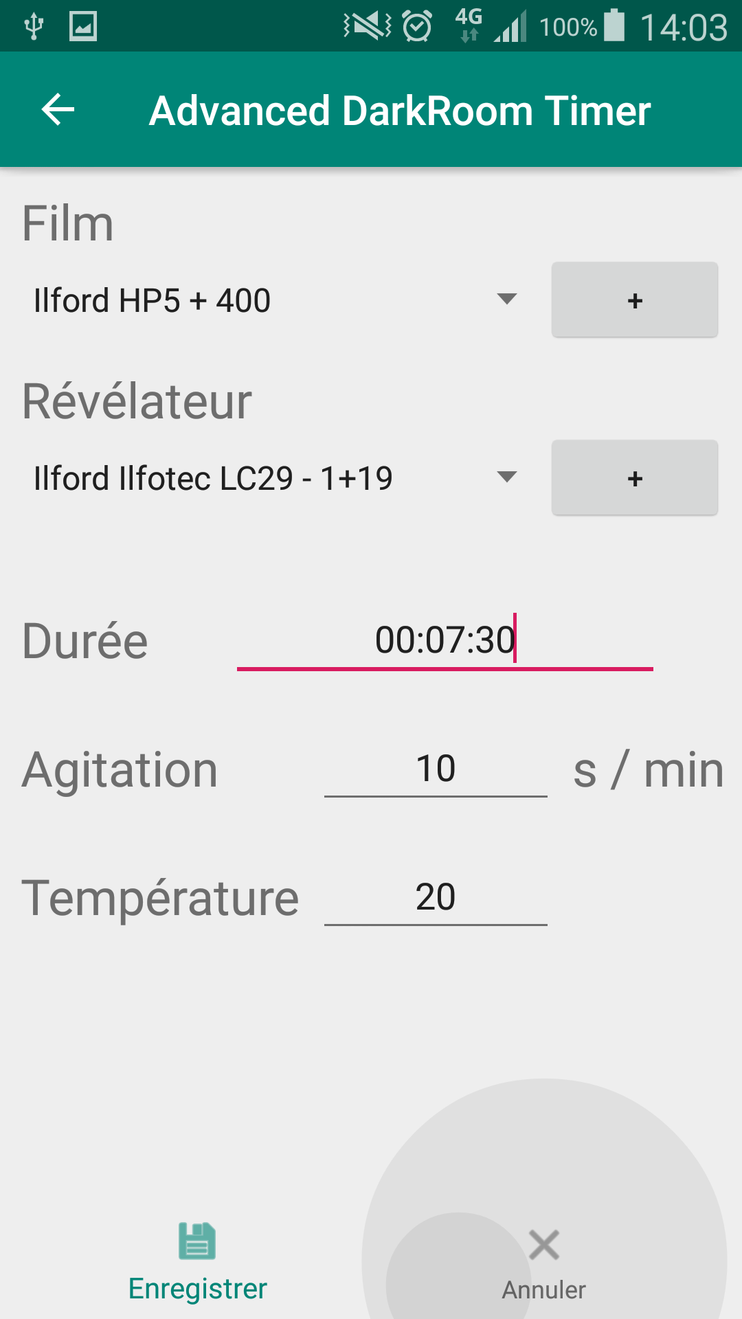 Advanced Darkroom Timer - Thumbnail 4