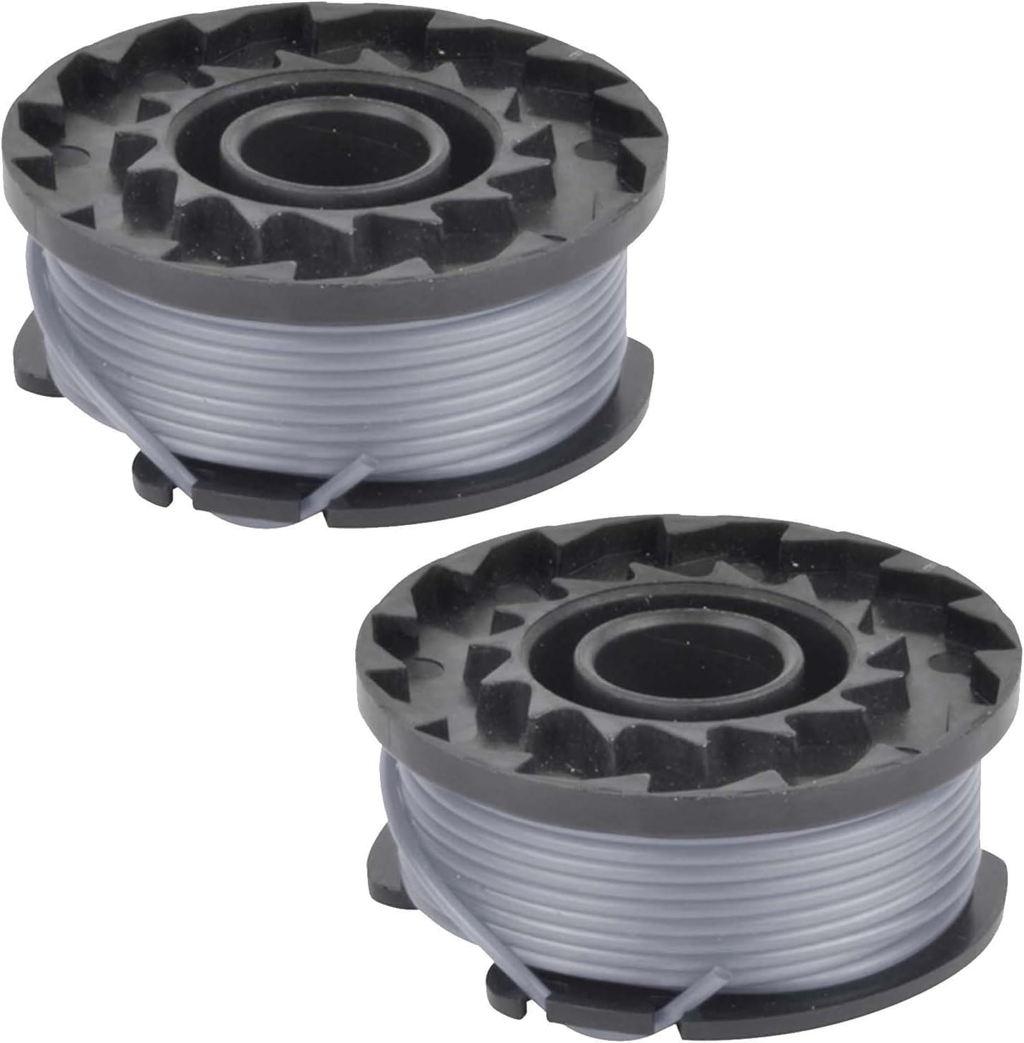 SPARES2GO Spool Line Feed for Spear & Jackson CLGT2425H Strimmer Trimmer (Pack of 2)