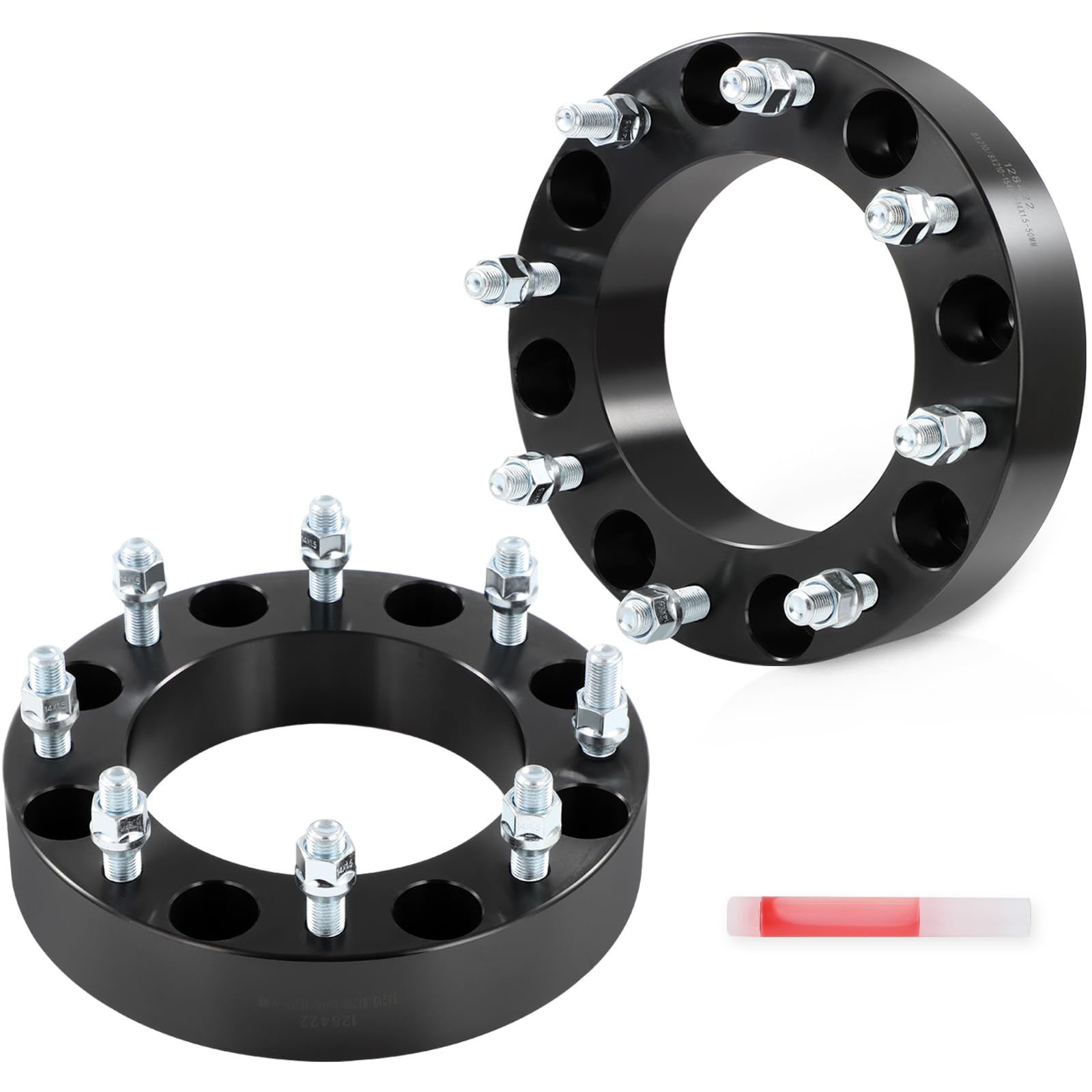 Photo 1 of OCPTY 8x210 to 8x210 Wheel Spacers 2 inch 8 Lug 14x1.5 154mm hub bore Compatible with 2011-2018 for Silverado 3500 2011-2024 for Silverado 3500 HD 2pcs Wheel Adapters