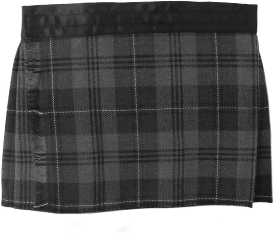 Trewscots Baby Grey Granite Tartan/Plaid Kilt