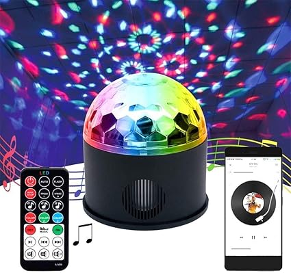 Bola De Discoteca Efectos De Luz De Escenario Nocturno Lámpara De ...