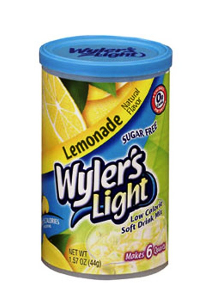 Wyler's Light Soft Drink Mix, Lemonade, 1.57Ounce (Pack