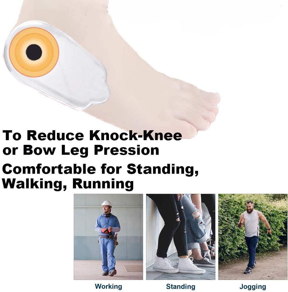 Chaussures Et Sacs Orthopedique Loclic Com Douleur Au Genou Jambes Arquees Mcvcoyh Semelles Orthopediques Pour La Correction Des Inserts De Chaussures De Jambe De Type O X Coussins De Talon Magnetiques Integres Pour Lalignement