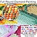 DIY 5D Diamond Painting Number Set 12X16 Inch, Pikachu Full Round Drill Diamond Artist Wall Decoration Children's Adult Art kit Living Room Bedroom Decoration paintingPo-001