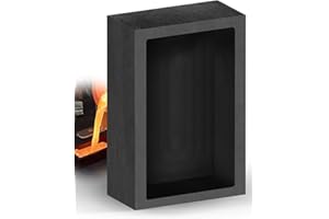 Lyrufexon 5KG Graphite Ingot Molds Casting Tool, 7 * 2.8 * 2" Mould for Melting Casting Refining Recycling Aluminum Copper Silver Gold, 5 Kinds of Capacity, Smelting Metal (5KG: 7"*2.8"*2"/1 Piece)