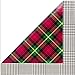 Hallmark Reversible Christmas Wrapping Paper Bundle, Plaid (Pack of 4, 125 sq. ft. ttl.) (5JXW1632)