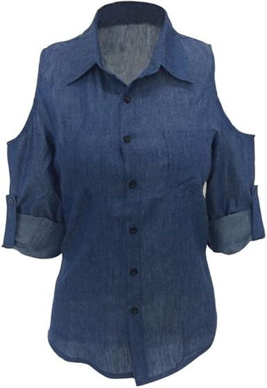 blusa mezclilla mujer