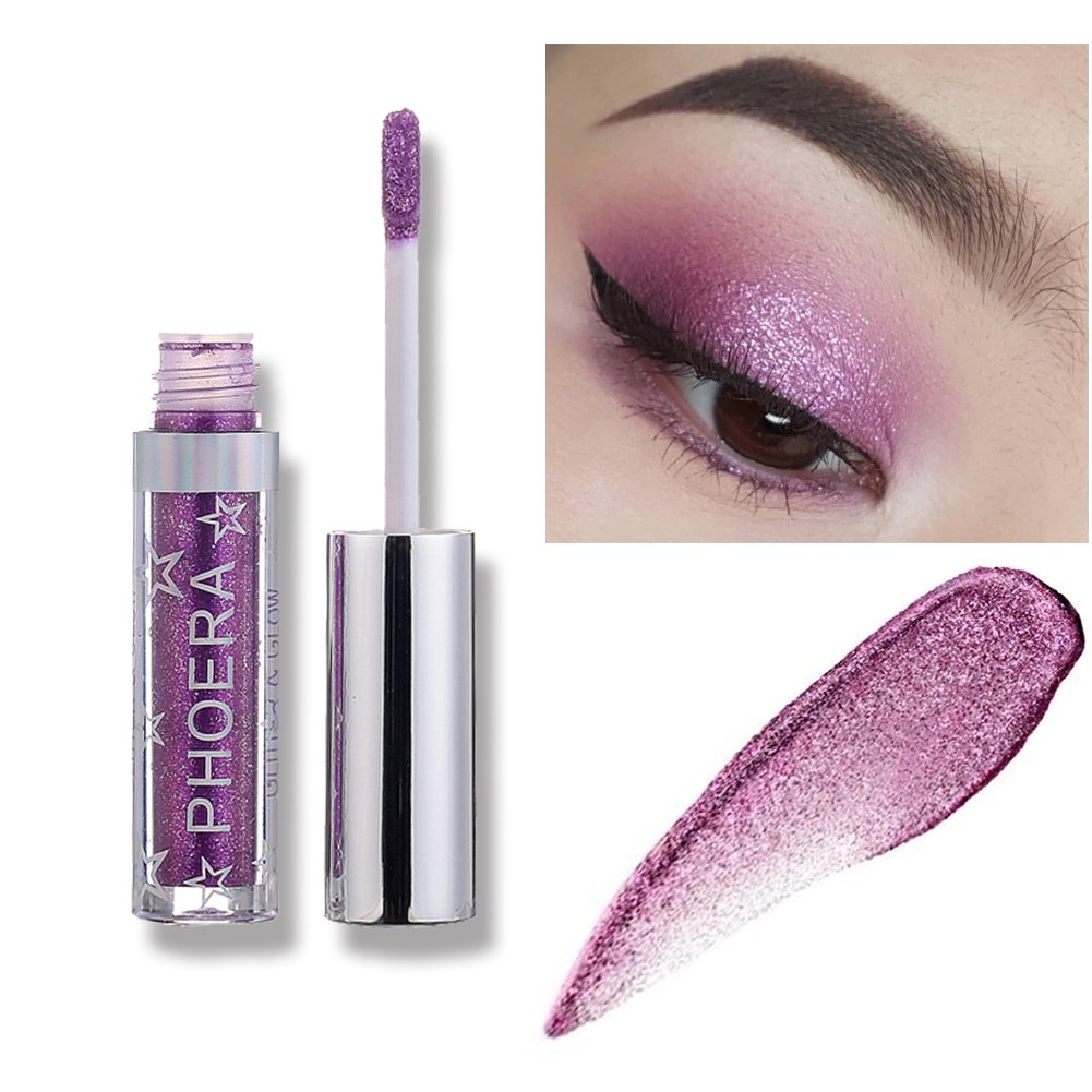 Allbesta Langlebig Glänzend Glitter Shimmer Flüssiger Lidschatten Stift