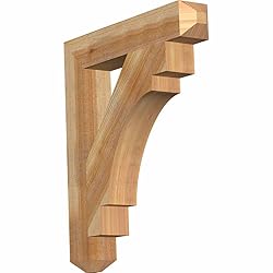 Ekena Millwork BKT04X24X28MRC04RWR Merced Craftsman