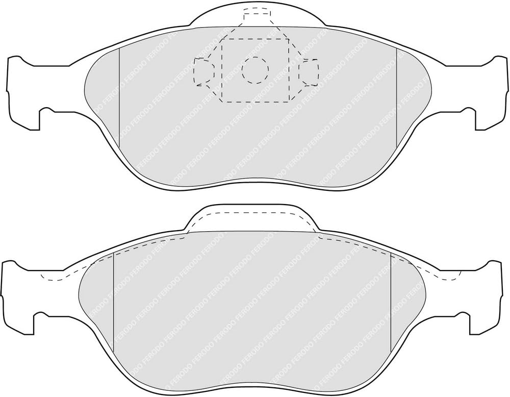 Ferodo FDB1394 Brake Pad Set, disc brake - (set of 4) - Image 3