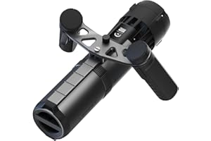 LEFEET P1 Underwater Scooter [Professional Grade]: Max 2m/s Super Power Mini, Built-in Camera Mount, Modular Design Expands,60M Waterproof Sea Scooter for Diving,Snorkeling,Swimming