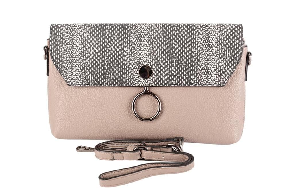 snake print sling bag