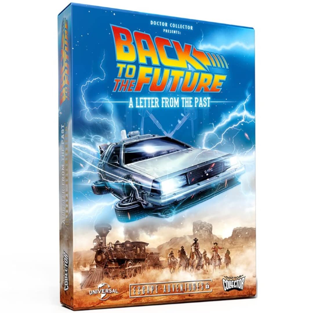 Doctor Collector DCBTTF05 Back To The Future A Letter From The Past-Escape Adventure Game, Multicolour, 20.5 x 16 x 4 centimetres