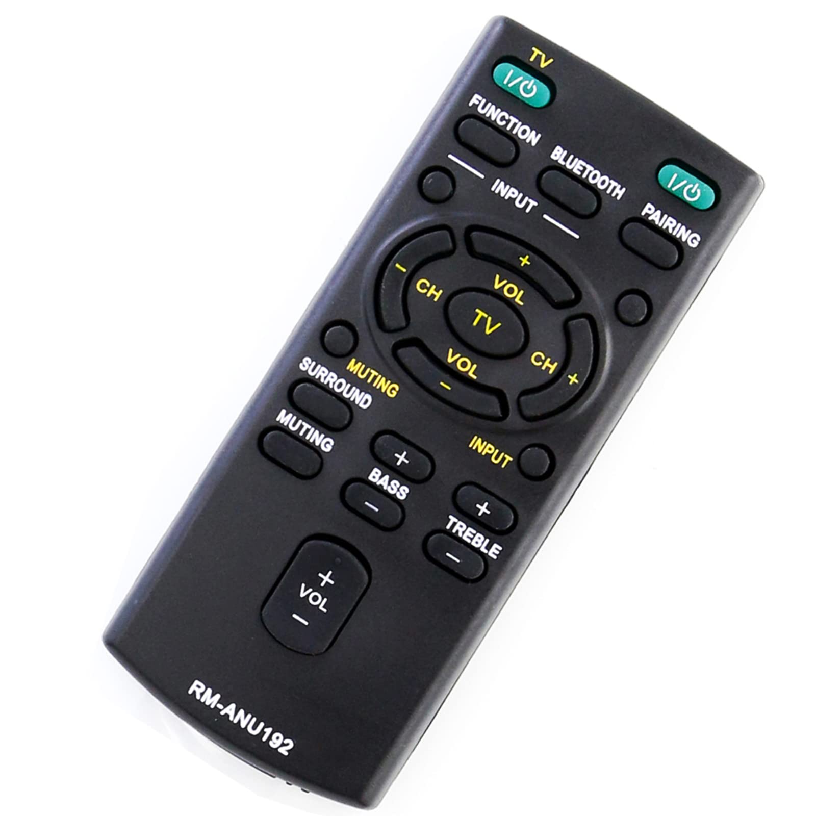 RM-ANU192 Replacement Remote Control Fit for Sony Home Theatre System HT-CT60BT SA-CT60BT SS-WCT60