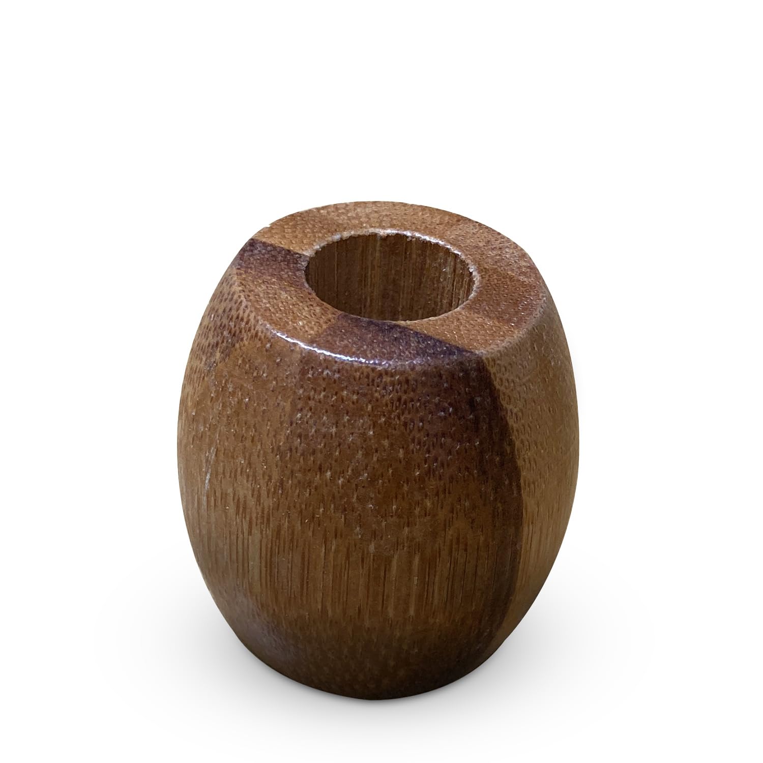 Worldfront Naturals - Compact Bamboo Toothbrush Holder Eco-Friendly & Affordable Keeps Bamboo Toothbrushes Dry Ideal for Hygienic Bathroom Decor