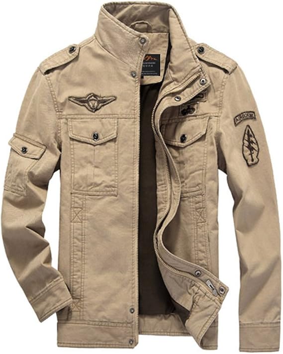 Amazon Tic Tec ミリタリージャケット メンズ コート アメリカ 空 軍 全３色 ２xl カーキ コート ジャケット 通販