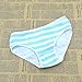 Lychee Intimate Panties Blue Striped Underwear Cosplay Accessories